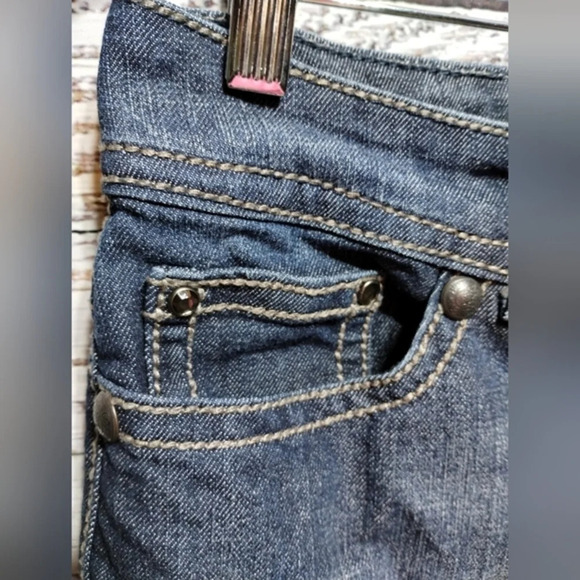 Code Bleu Annette Jeans size 12 Dark Wash Modern‎ Rise Bootcut Jeans - Picture 7 of 12